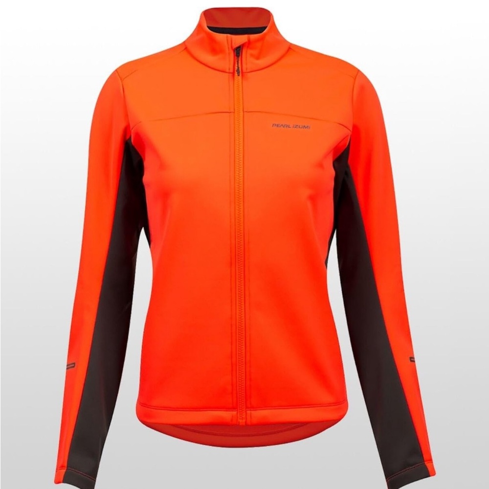 PEARL IZUMI NWT🏷️Women's👱🏽‍♀️Quest AmFib Jacket, Screaming Red Sz XS
